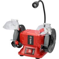 Yato Dviejų diskų šlifuoklis YT-822100, 150 W, 230 V a.c., 50 Hz, 2980 min⁻¹, Ø125x16xØ12.7 mm, IPX0, I klasė, LED apšvietimas