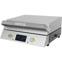 Yato elektrinis grilis YG-20071, 2300 W, 230 V, 50 Hz, 50-300 °C, 470x330 mm, ketaus grotelės, LED ekranas, laikmatis, IPX4
