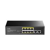 Cudy FS1010PG | 8× PoE + 2× Gigabit Nevaldomas PoE+ Tinklo Jungiklis (120W) su VLAN ir Extender Režimu