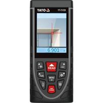Yato Lazerinis atstumo matuoklis su kamera YT-73128, 0.05-120 m, ±2 mm, 2 klasė, 630-670 nm, Li-Ion 3.7 V 2000 mAh, USB Type-C