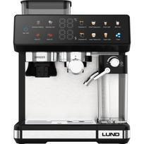 Lund kavos aparatas 68501, 1350W, 20bar, 2.6l, 0.5l, 150g, 150W, 11 programų, burr malūnėlis, pieno plakiklis, Thermoblock