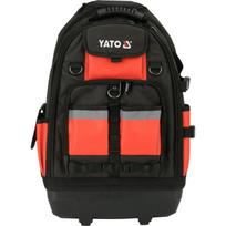 Yato įrankių kuprinė YT-74288, 48 l, 2 ratai, 370x230x570 mm, OXFORD 600D poliesteris, ištraukiama rankena, kietas pagrindas