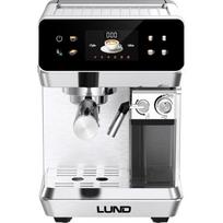Lund Espresso kavos aparatas 68503, 1350W, 20bar, 1.8l, 0.43l, 8 programos, 52mm portafiltris, Thermoblock, jutiklinis ekranas