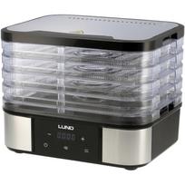 Lund Maisto džiovintuvas 68281, 380 W, 5 padėklai, 35-75°C, 0.5-48 h, SUS304 plienas, LED ekranas, be BPA, apsauga nuo perkaitimo