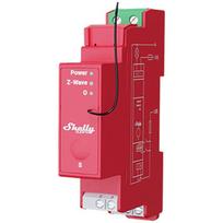 Shelly Qubino Pro 1PM DIN bėgių relė, WavePro1PM, 110-240V AC, 16A, Z-Wave, energijos matavimas, perkrovos apsauga