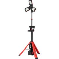 Yato nešiojamas prožektorius YT-818394, 10000lm, 100W, 4000K, 6500K, IPX4, IK07, CRI Ra80, 18V, 110-240V, 5 USB