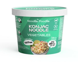 MAKARONŲ PUDELIS Konjac Vegitable dubenėlis makaronai 150g