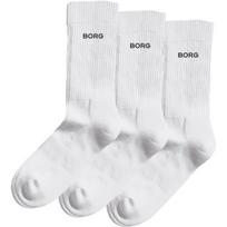 3 poros BJORN BORG logotipu šoninių kojinių (vidutinės)