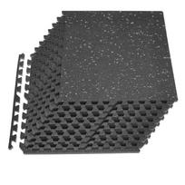 Mankštos kilimėlių rinkinys VEVOR HRD-XJD6620-12G, 12 vnt, 61 × 61 × 2 cm