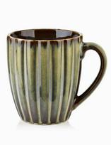 Puodelis AffekDesign Evie, žalia sp., 0.36 l