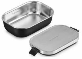 Indelis maistui Le Creuset On The Go, 0.9 l, 21.8 cm x 15.3 cm, juoda sp.