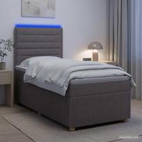 LED lovos čiužinys su LED apšvietimu Taupe 80 x 200 cm Audinys