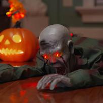 Helovino dekoracija zombis SPOOKA Žalia 110 x 50 x 21 cm