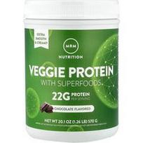 MRM Nutrition, Daržovių baltymai su supermaistu, šokolado skonio, 570 g