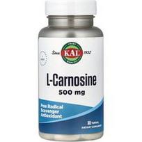 KAL, L-karnozinas, 500 mg, 30 tablečių