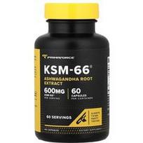 Primaforce, KSM-66® ašvagandos šaknų ekstraktas, 60 kapsulių