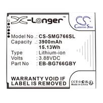 Replacement Battery for Samsung EB-BG766GBY, GH43-05270A, Galaxy XCover7 Pro, SM-G766B, SM-G766BU1, SM-G766B/DS, Lithium-ion 4300mAh
