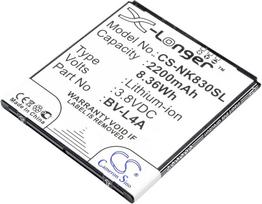 2200 mAh for Microsoft RM-983,RM-984,RM-985,Lumia 540,Lumia 830,Lumia 540 Dual SIM