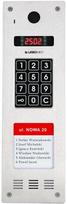 Laskomex CP-2533NR-040 Wąski panel audio pionowy, ze stali nierdzewnej, z czytnikiem RFID