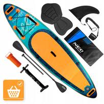 Pripučiama irklentė Neo-sport STAND UP PADDLE 320cm su priedų rinkiniu