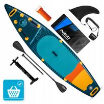 Pripučiama SUP irklentė STAND UP PADDLE 350 cm su priedais