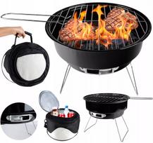 Nešiojamas sulankstomas anglies grilis Easy BBQ GQ2 su transportavimo krepšiu