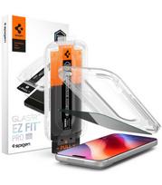 (Privacy) Apsauginis grūdintas stiklas Apple iPhone 18 Pro telefonui "Spigen Glas.TR EZ Fit Pro AC HD"