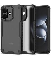 Matinis juodas dėklas Xiaomi Redmi Note 17 Pro 5G telefonui "Tech-Protect Rugged Shield"