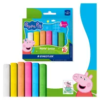 STAEDTLER Junior Pavement Chalk Peppa Pig 6 Pieces Cardboard Case