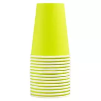 PROnappe 15 kartono puodelis 200 ml, Kiwi Green (89113I)