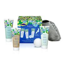 Baija Purifie rinkinys (pėdų šveitiklis, 30 ml + pėdų kaukė, 30 ml + pėdų kremas, 30 ml + vonios burbulas, 60 g + kojinaitės iki kulkšnių)