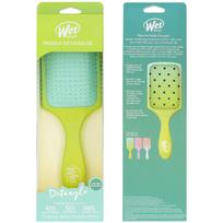 Wet Brush Paddle Detangler Feel Good Ombre - Green/Blue šepetys ilgiems plaukams