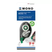 Tombow Korekcinis volelis 10 m x 4,2 mm Balta juosta Skaidrus mėlynas korpusas