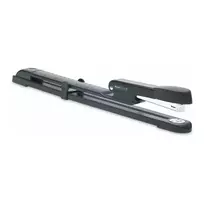 Rapesco Marlin Long Arm Metal Stapler - 25 Sheets - Black - Flat Clinch - Metal - 47 mm - 386 mm