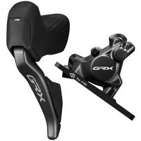 SHIMANO / GRX Di2 ST-RX825-L / BR-RX820-F, Kairė, Priekinė, 2 pavarų / Stabdžių ir perjungimo komplektas