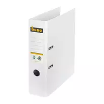Bene 301400 WS - Įprastas segtuvas - A4 - Kartonas - Baltas - Vertikali orientacija - 600 lapų