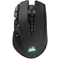 CORSAIR Ironclaw Wireless SE žaidimų pelė - 26 000 DPI, optinė, SLIPSTREAM Wireless, Bluetooth, USB, RGB, juoda