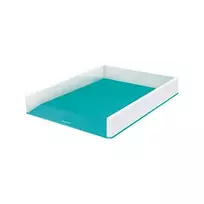 LEITZ WOW Duo Colour dokumentų dėklas A4 ledo mėlynos/baltos spalvos 5361-10-51