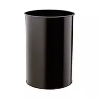 DURABLE 30L juodas plastikinis šiukšlių krepšys