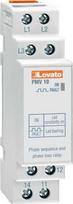 Lovato Electric Fazių sekos ir fazių gedimo priežiūros relė 208-440V AC PMV10A440