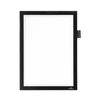 DURABLE DURAFRAME MAGNETIC NOTE A4 magnetinis rėmelis A4 formatui, juodas