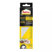 Pattex 9H PMHHS karšto lydymo klijų lazdelės, permatomos, 10 vnt., po 20 g