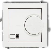 Karlik DECO Elektroninis temperatūros reguliatorius su oro jutikliu baltas DRT-2