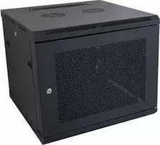 TKH Spinta RACK pakabinama spintelė 19 colių 9U 600x450 perforuotos durys CCSW-0604-09UP