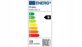 Lubinis šviestuvas Prie lubų montuojamas šviestuvas PXF Lighting Modena LED 19W 4000K Pilkas PX3002241