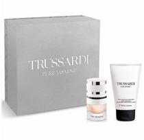 Trussardi Set : Pure Jasmine, Eau De Parfum, For Women, 60 ml + Pure Jasmine, Hydrating, Daily, Body Lotion, 100 ml For Women | 8059036000180 | 8059036000180