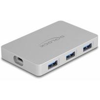 Delock 7 Port USB Hub z 4 x gniazdo USB Type-C i 3 x gniazdo USB Typ-A z PD 82 W (64279) | 64279 | 4043619642793