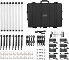Zestaw studyjny Nanlite PavoTube II 15XR 8KIT LED Tube Light (15-2028-8KIT) | 15-2028-8KIT | 6949987426028