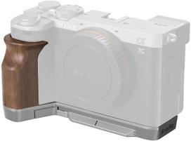 Szybkozłączka SmallRig 4796 L-Shape Mount Plate with Wooden Handle for Sony Alpha 7C II / Alpha 7CR (4796B) | 4796B | 6941590021492