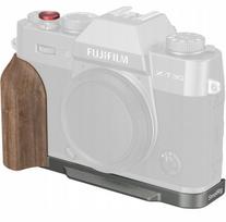 Szybkozłączka SmallRig L-Shaped Mount Plate w Wooden Handle for FUJIFILM X-T30 / T30 II / T30 III Charcoal (5668) | 5668 | 6941590026190